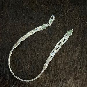 Beautiful silver bracelet stamped 925 Italy